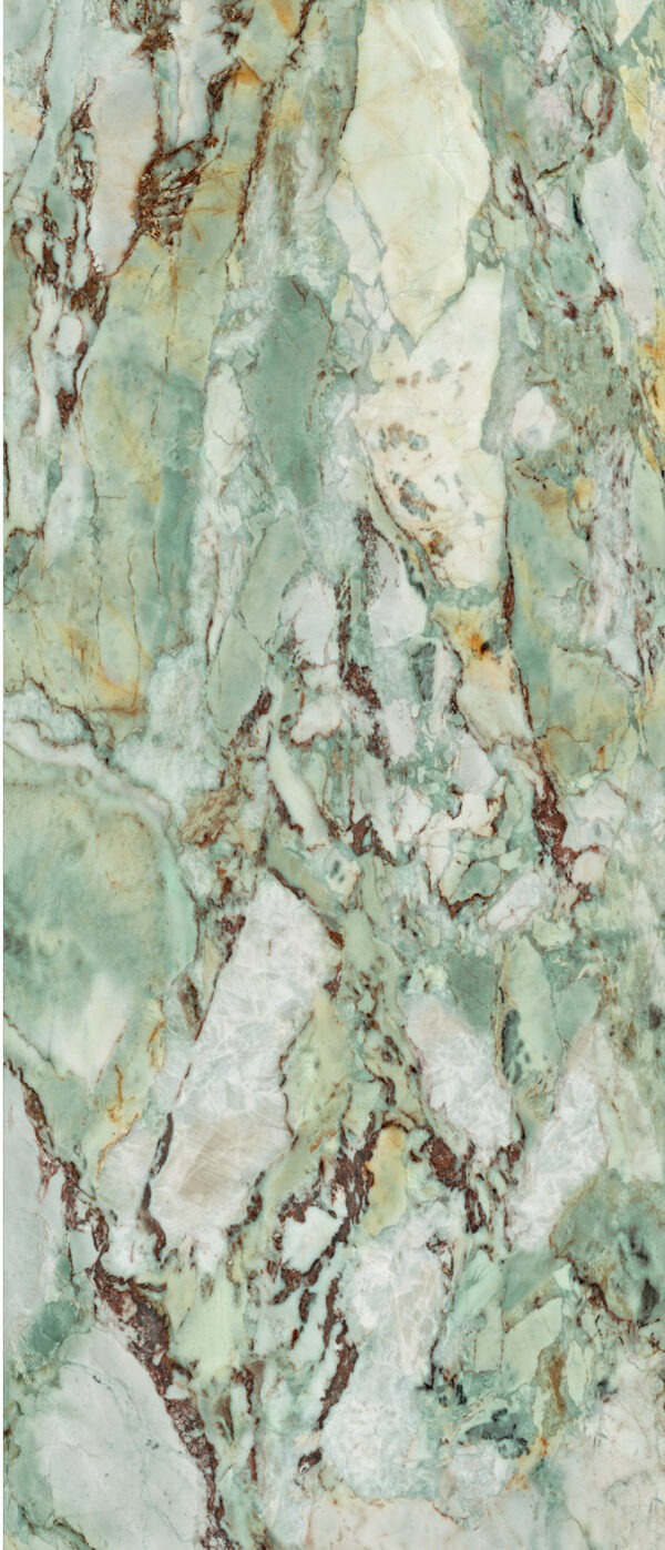 Velkoformátová dlaždice Ava Green Sky 120 × 280 cm, tloušťka 6 mm