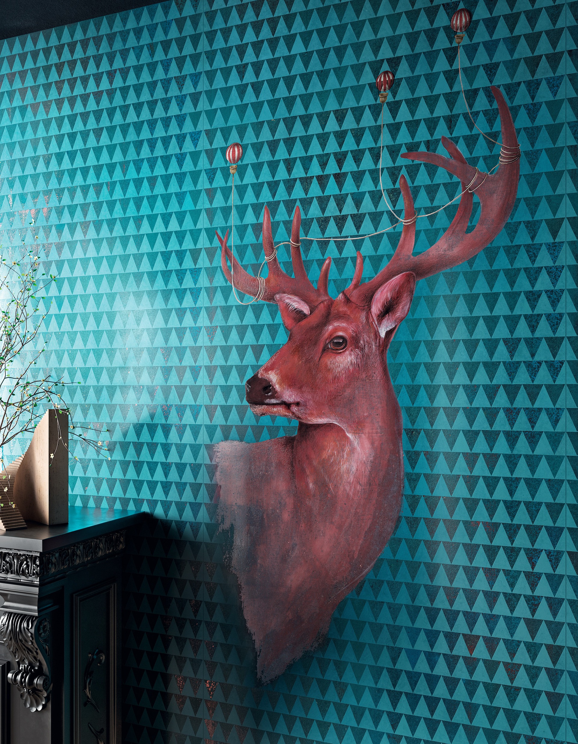 Velkoformátová dlaždice Mirage Indomita Deer 120 × 278 cm, tloušťka 6 mm