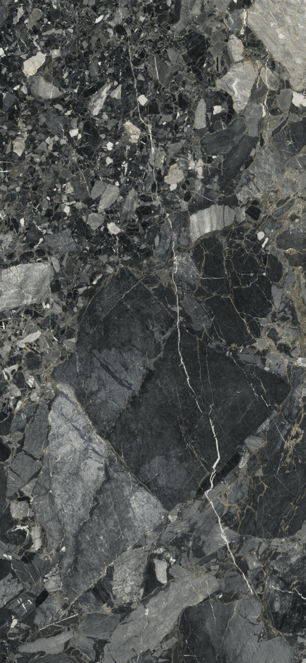Velkoformátová dlaždice AB Indi Black 120 × 260 cm, tloušťka 7 mm
