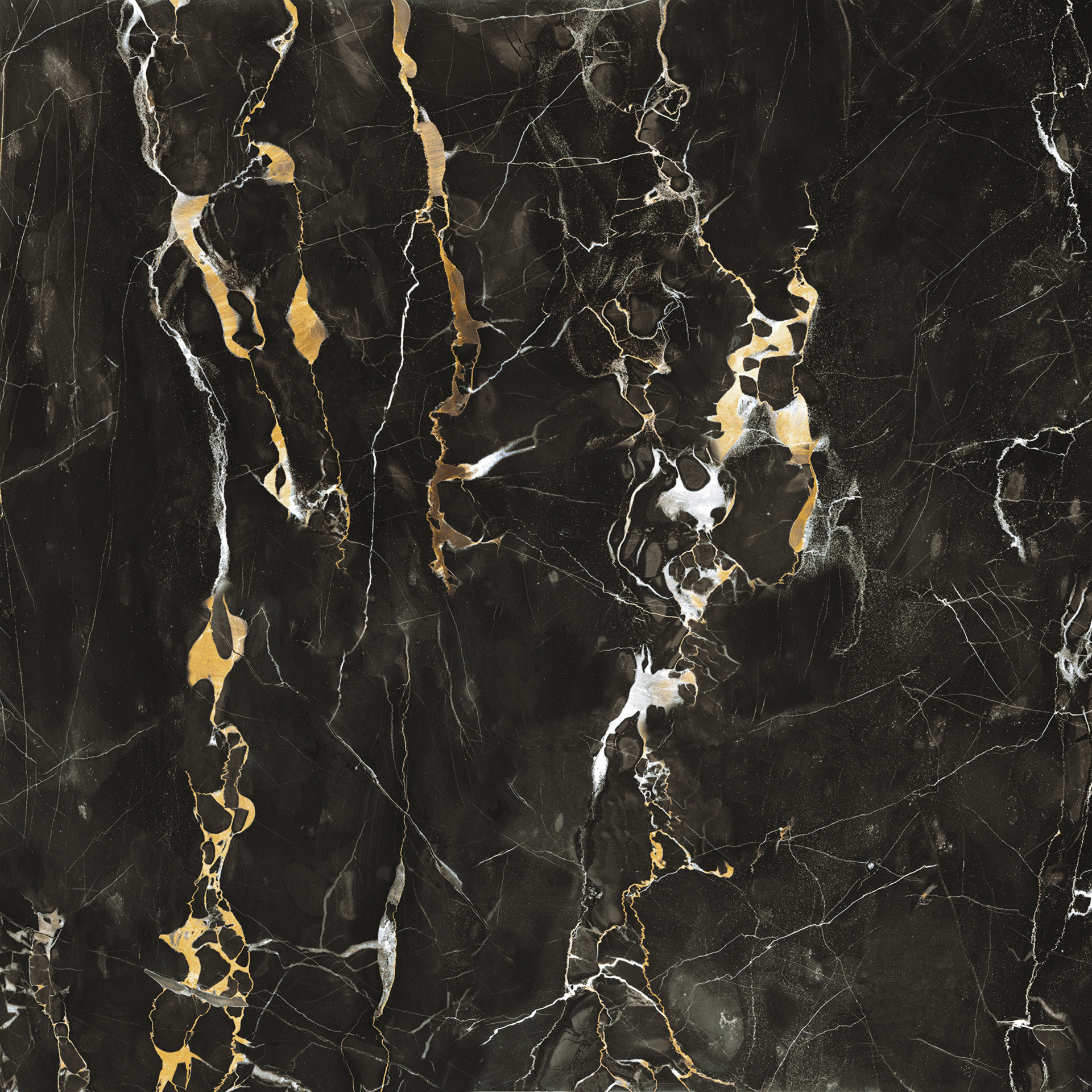 Velkoformátová dlaždice Mirage Jewels JW11 Black Gold 120 × 278 cm, tloušťka 6 mm