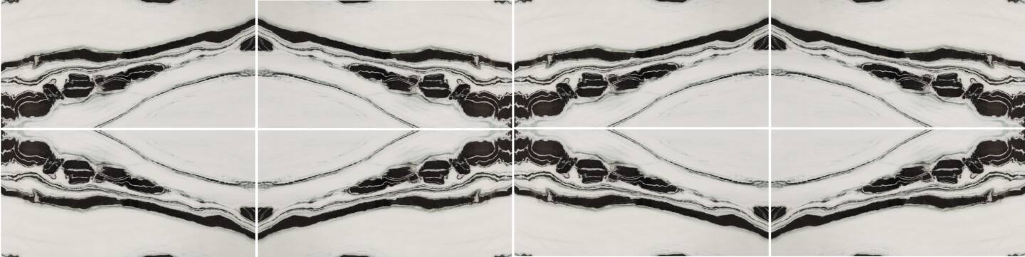 Velkoformátové keramické desky 320 x 160 cm Franko Panda White Beauty pro pracovní desky a obklady