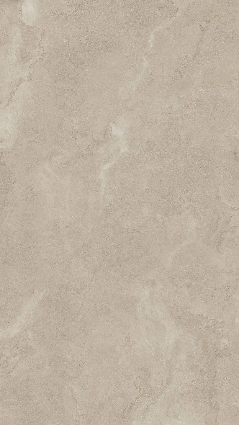 Velkoformátové keramické desky 184 x 330 cm, Franko Portland Beige, pro pracovní desku a obklad