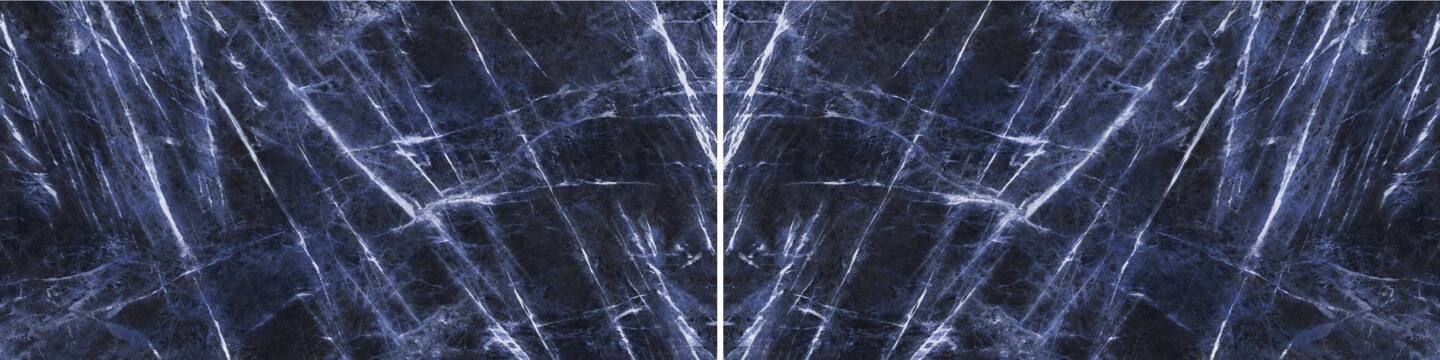 Velkoformátové keramické desky 320 x 160 cm Franko Blue Infinity pro pracovní desky a obklady