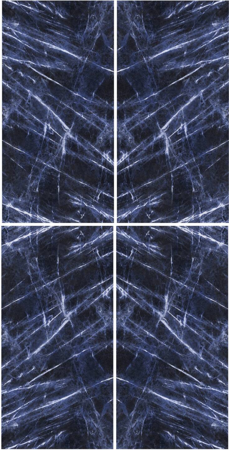 Velkoformátové keramické desky 320 x 160 cm Franko Blue Infinity pro pracovní desky a obklady