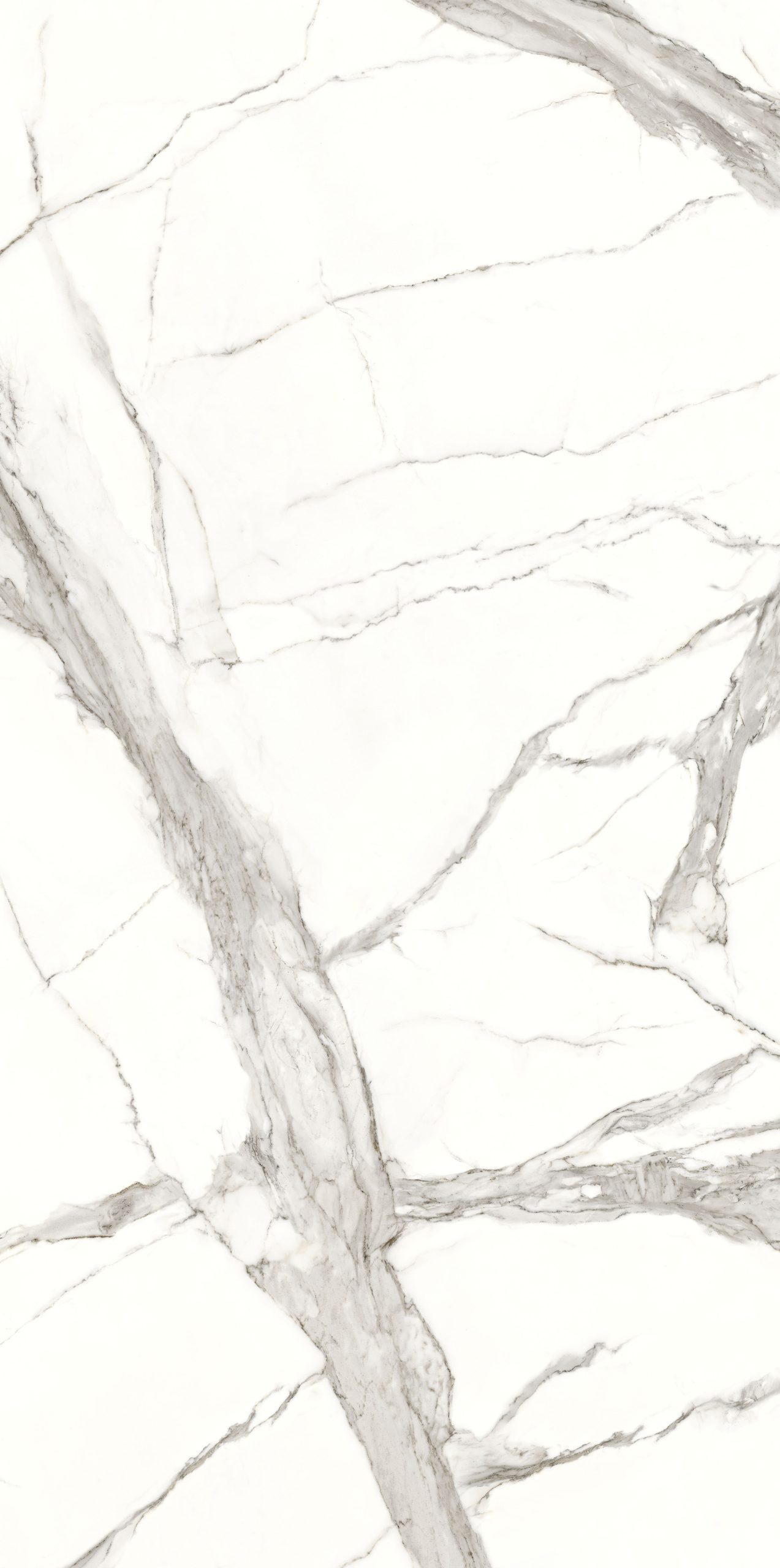 Velkoformátová dlaždice Franko Statuario Lux 160 × 320 cm, tloušťka 6 mm