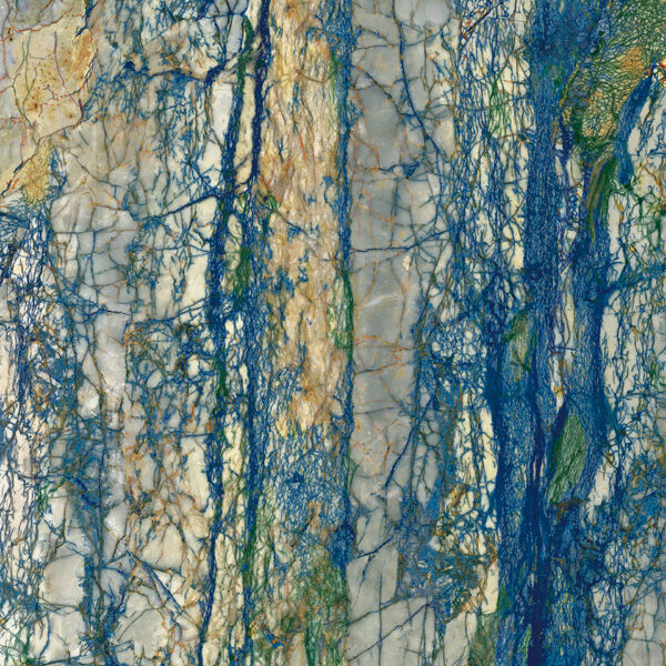 Velkoformátová dlaždice Mirage Wanderlust WA11 Siberian Malachite 120 × 278 cm, tloušťka 6 mm
