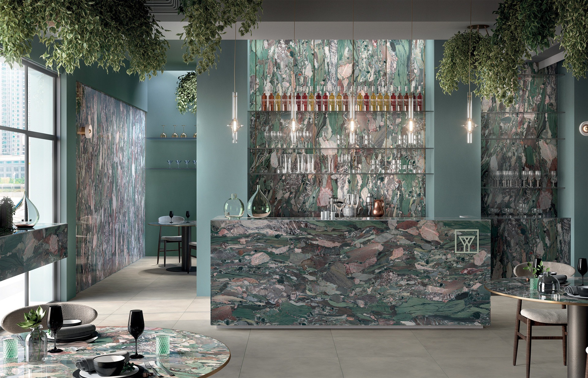 Velkoformátová dlaždice Mirage Wanderlust WA13 Four Seasons 120 × 278 cm, tloušťka 6 mm