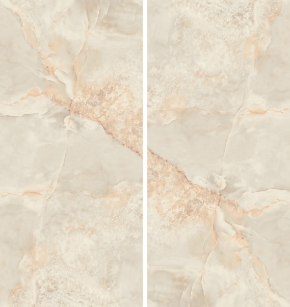 Velkoformátová dlaždice AB Aral Cream 120 × 260 cm, tloušťka 7 mm