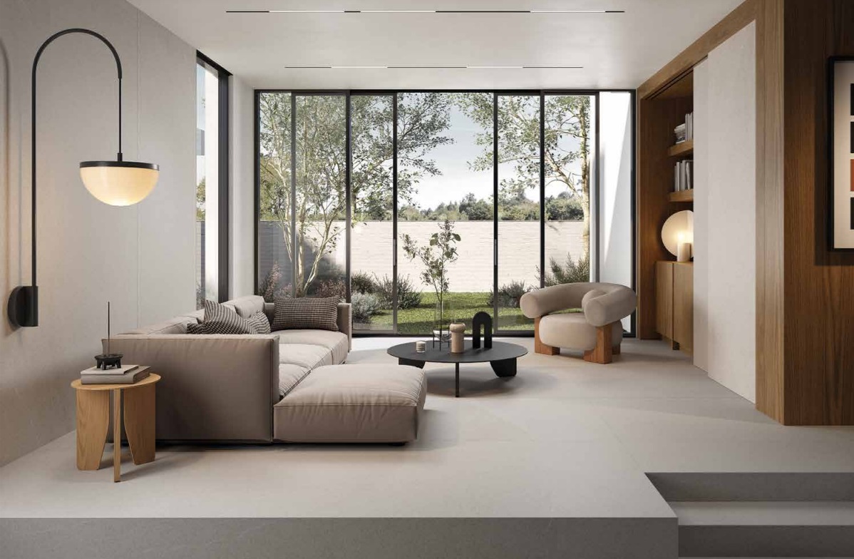 Velkoformátová dlaždice Rondine Baltic Light Grey 120 × 280 cm, tloušťka 6 mm