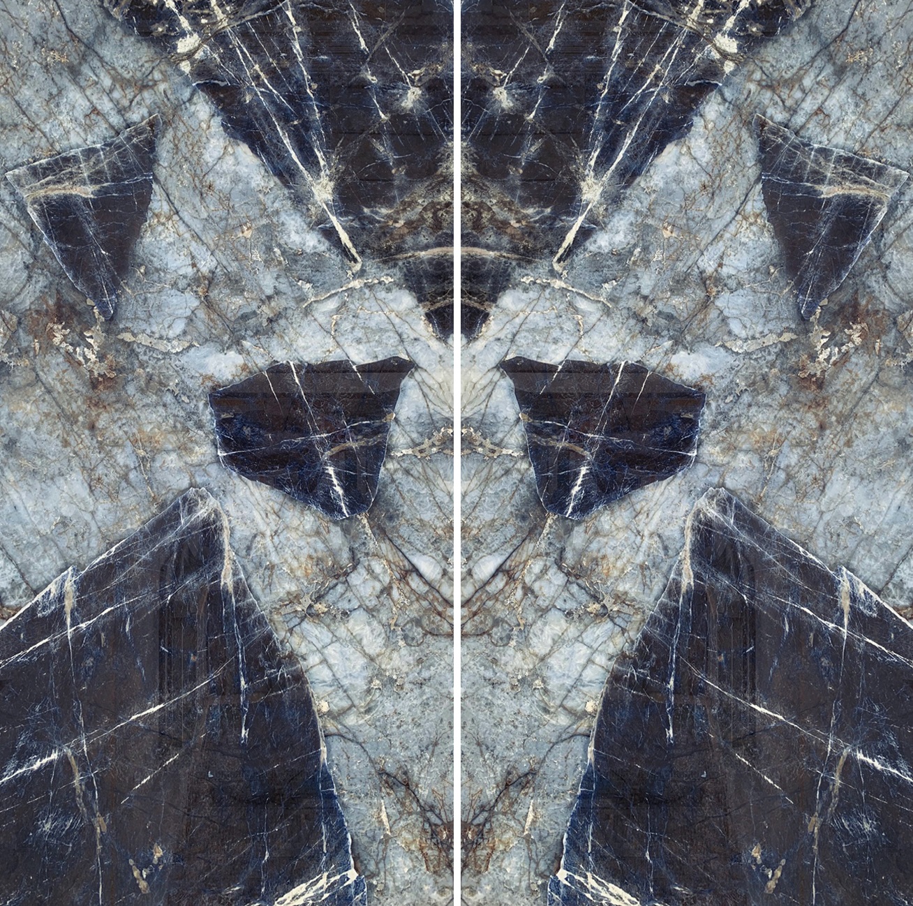 Velkoformátové keramické desky 320 x 160 cm Franko Cristallo Azzurro pro pracovní desku a obklad
