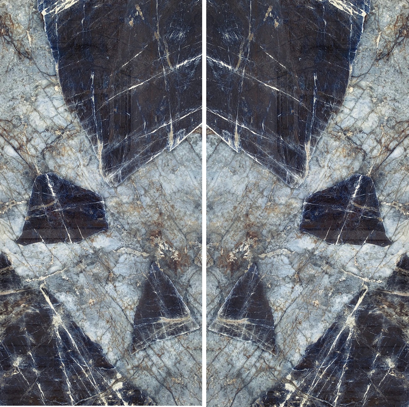 Velkoformátové keramické desky 320 x 160 cm Franko Cristallo Azzurro pro pracovní desku a obklad