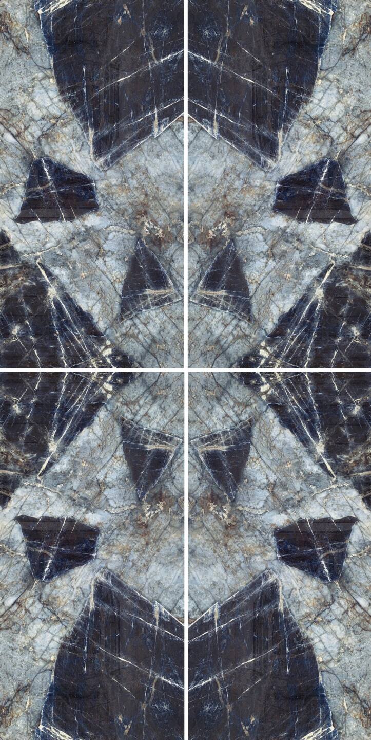 Velkoformátové keramické desky 320 x 160 cm Franko Cristallo Azzurro pro pracovní desku a obklad