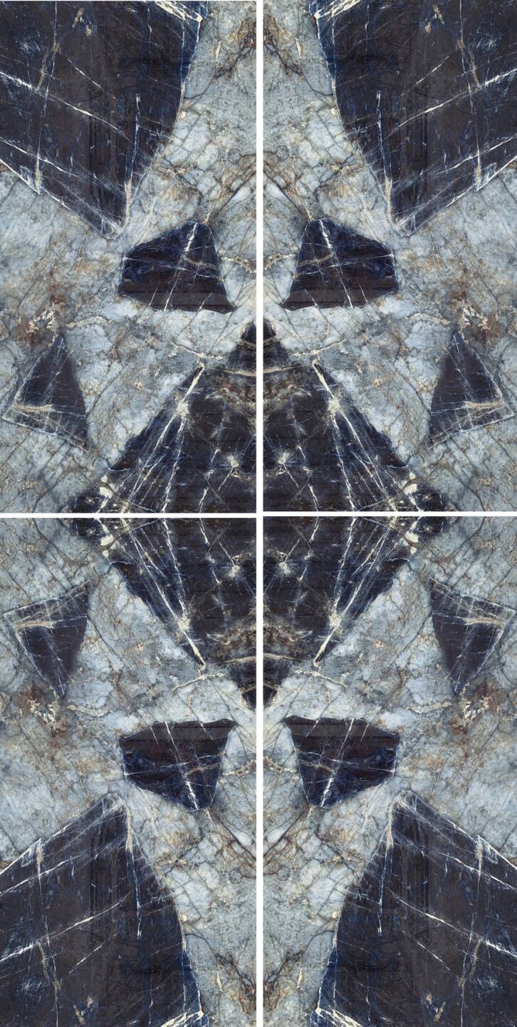 Velkoformátové keramické desky 320 x 160 cm Franko Cristallo Azzurro pro pracovní desku a obklad