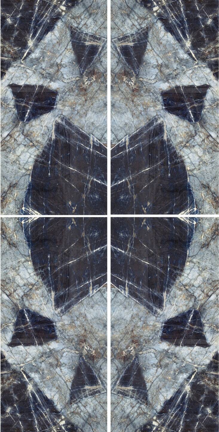 Velkoformátové keramické desky 320 x 160 cm Franko Cristallo Azzurro pro pracovní desku a obklad