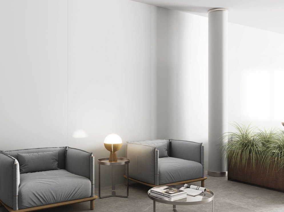 Velkoformátové keramické desky Baldocer Blanco 120 × 240 cm nebo 120 × 260 cm, tloušťka 6 mm nebo 7 mm