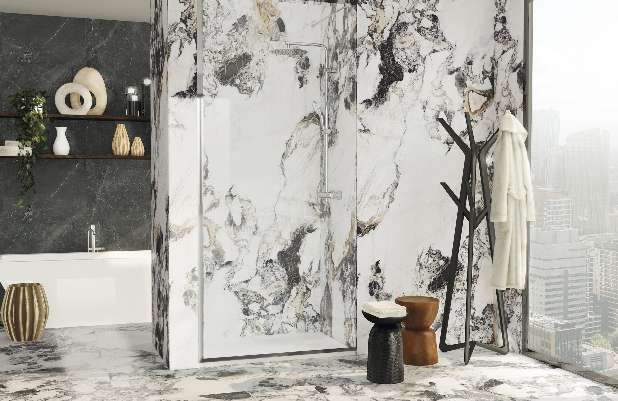 Velkoformátová dlaždice AB Camelot 120 × 280 cm, tloušťka 6 mm nebo 7 mm