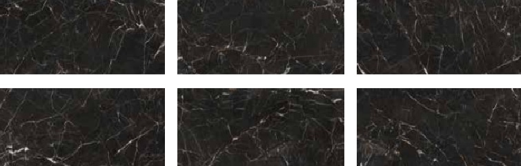 Großformatfliese Rondine Canova Emperador 120x280cm 6 mm