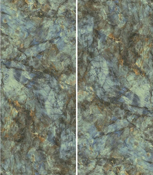Velkoformátová dlaždice Rondine Canova Labradorite 120 × 280 cm, tloušťka 6 mm