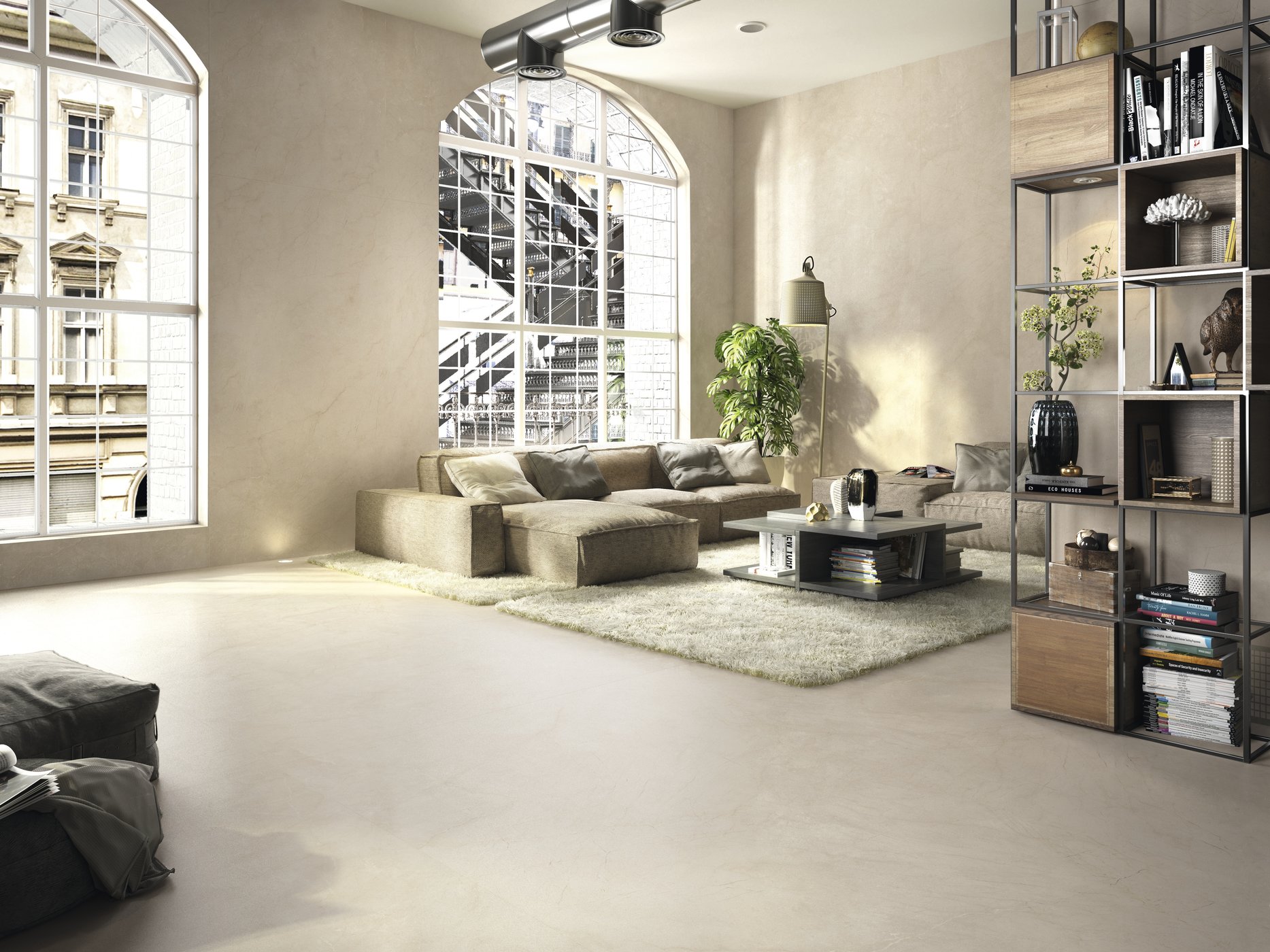 Velkoformátová dlaždice AB Classic Cream 120 × 240 cm, tloušťka 6 mm nebo 7 mm