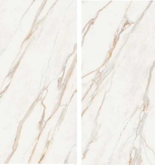 Velkoformátová dlaždice Alaplana Classic Gold White 120 × 280 cm, tloušťka 6 mm
