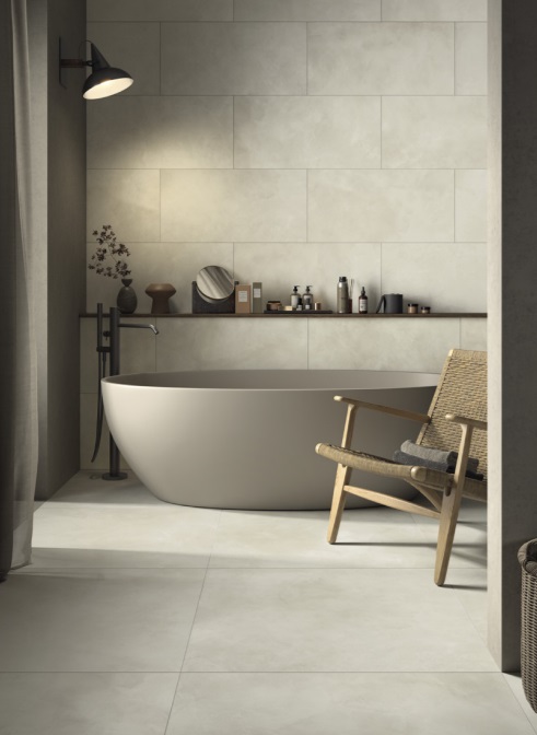 Velkoformátová dlaždice Mirage Clay CL01 Calm 120 × 278 cm, tloušťka 6 mm