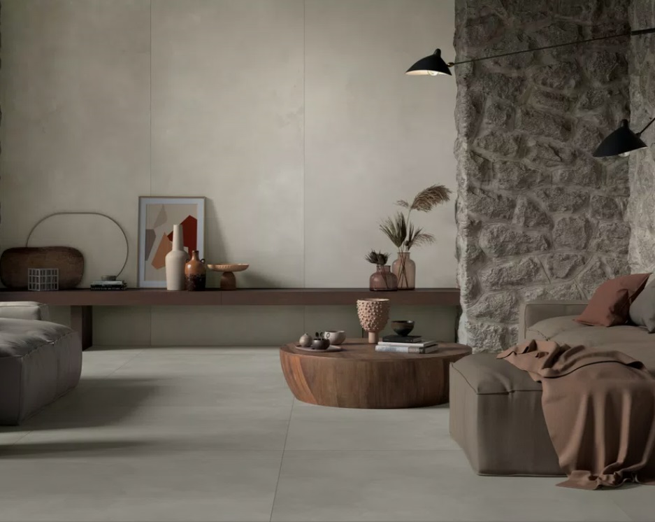 Velkoformátová dlaždice Mirage Clay CL01 Calm 120 × 278 cm, tloušťka 6 mm