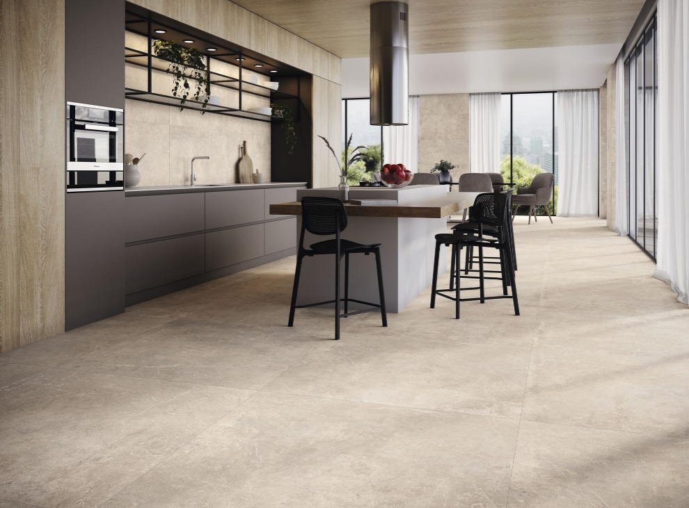 Velkoformátová dlaždice Baldocer Concept Cream 120 × 260 cm, tloušťka 6 mm nebo 7 mm