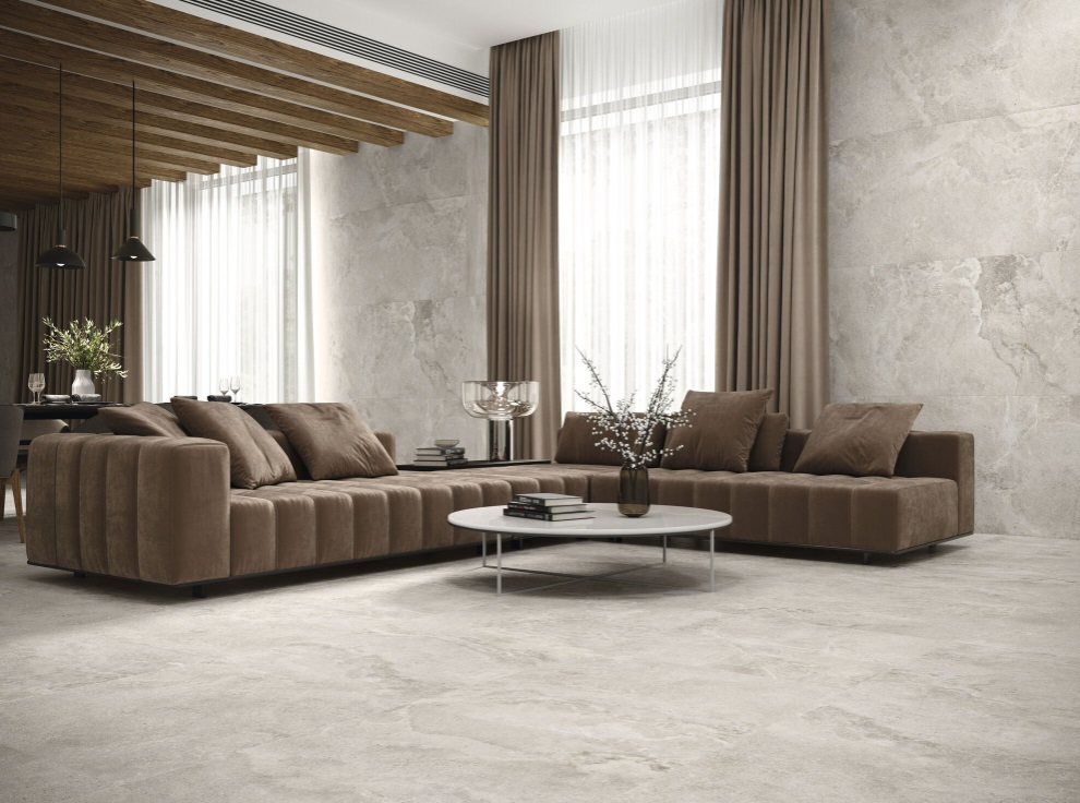 Velkoformátová dlaždice Baldocer Dome Bone 120 × 260 cm, tloušťka 6 mm