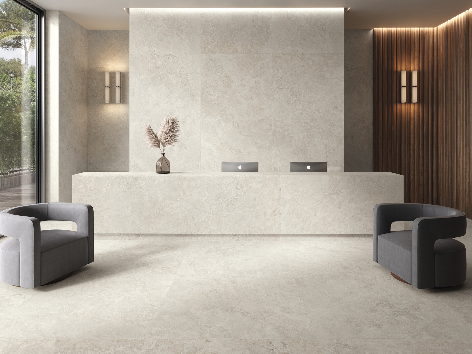Velkoformátová dlaždice AB Dorstone Beige 120 × 280 cm, tloušťka 6 mm
