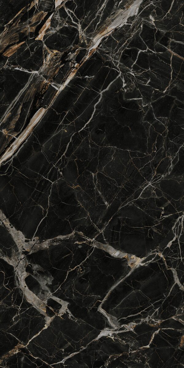 Velkoformátová dlaždice Franko Golden Black 160 × 320 cm, tloušťka 6 mm