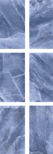 Velkoformátová dlaždice Rondine Himalaya Light Blue 120 × 280 cm, tloušťka 6 mm