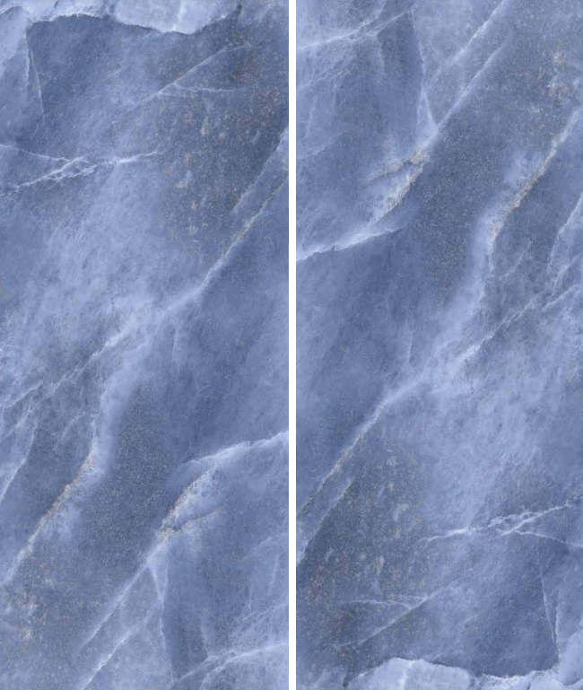Velkoformátová dlaždice Rondine Himalaya Light Blue 120 × 280 cm, tloušťka 6 mm