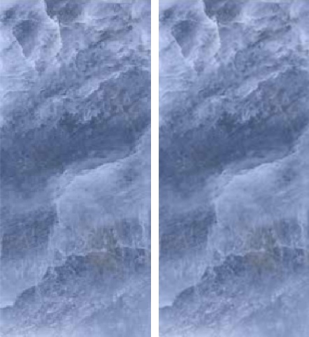 Velkoformátová dlaždice Rondine Himalaya Light Blue 120 × 280 cm, tloušťka 6 mm