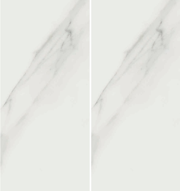 Velkoformátová dlaždice Mirage Jewels JW01 Bianco Statuario 120 × 278 cm, tloušťka 6 mm
