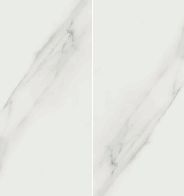 Velkoformátová dlaždice Mirage Jewels JW01 Bianco Statuario 120 × 278 cm, tloušťka 6 mm