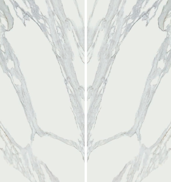 Velkoformátová dlaždice Mirage Jewels JW02 Calacatta Reale 120 × 278 cm nebo 160 × 320 cm, tloušťka 6 mm