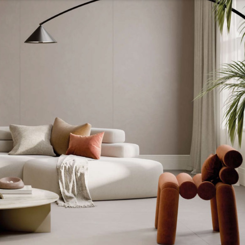 Velkoformátová dlaždice Ava Le Malte Taupe 120 × 280 cm, tloušťka 6 mm