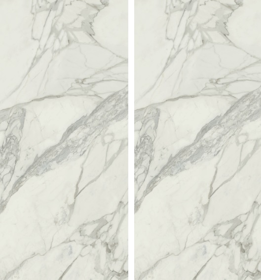 Velkoformátová dlaždice AB Medici White 120 × 260 cm, tloušťka 6 mm nebo 7 mm