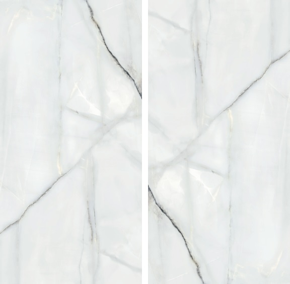 Velkoformátová dlaždice AB Newbury White 120 × 240 cm, tloušťka 7 mm