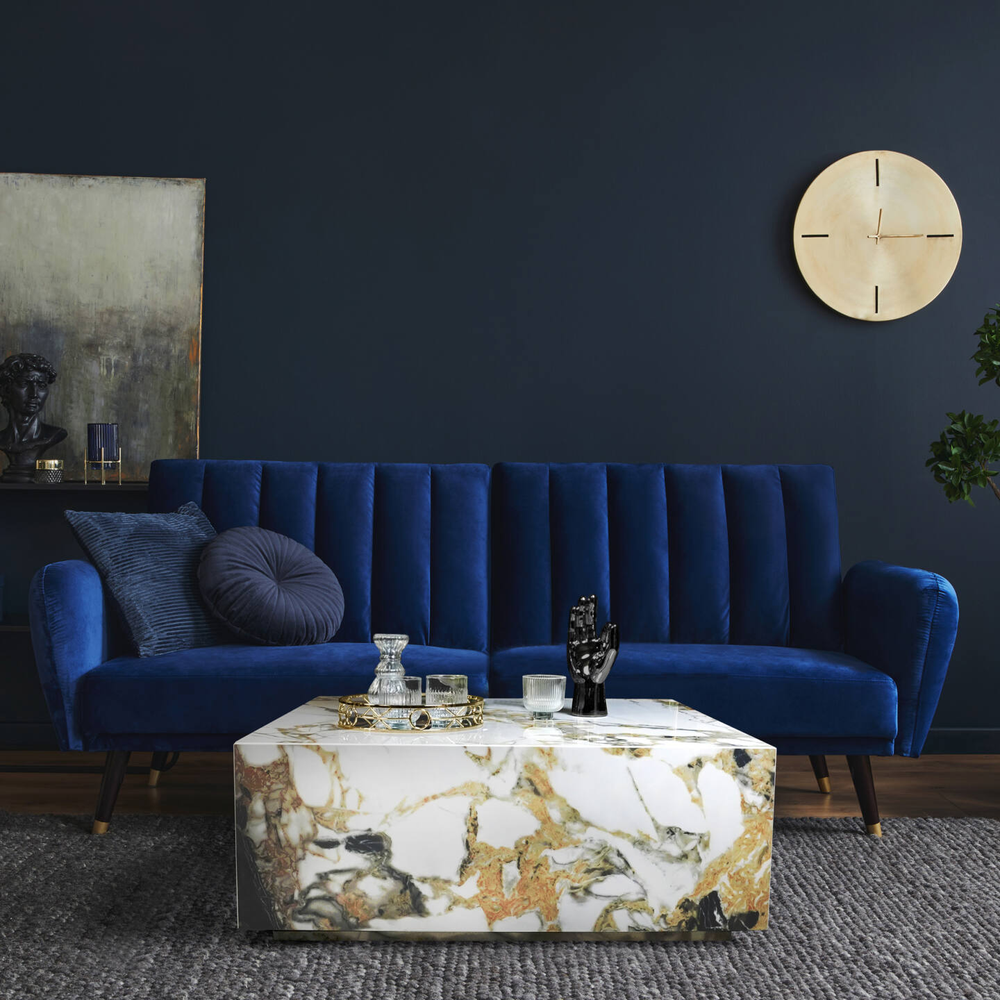 Stůl Franko Neyo z řady Franko Keramik Gold Beauty 90×90