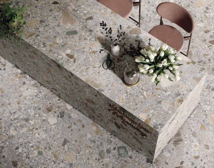 Velkoformátová dlaždice Mirage Norr RR09 Grus 120 × 278 cm, tloušťka 6 mm