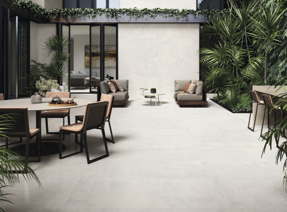 Velkoformátová dlaždice Baldocer Oneway White 120 × 260 cm, tloušťka 7 mm