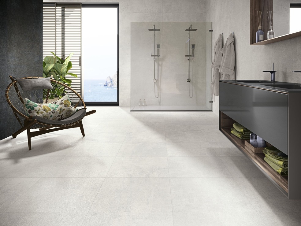Velkoformátová dlaždice Baldocer Oneway White 120 × 260 cm, tloušťka 7 mm