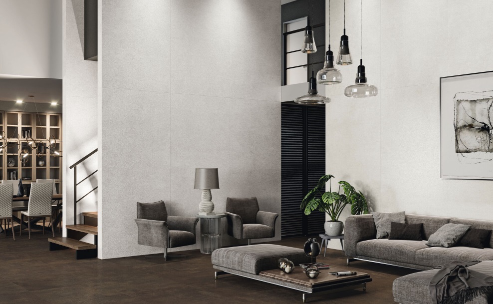 Velkoformátová dlaždice Baldocer Oneway White 120 × 260 cm, tloušťka 7 mm