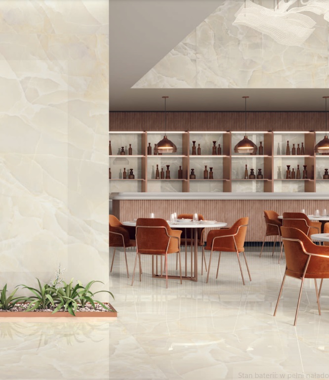 Velkoformátová dlaždice Baldocer Onyx Sable 120 × 260 cm, tloušťka 7 mm