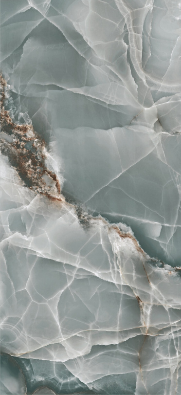 Velkoformátová dlaždice Baldocer Onyx Turquoise 120 × 260 cm, tloušťka 7 mm