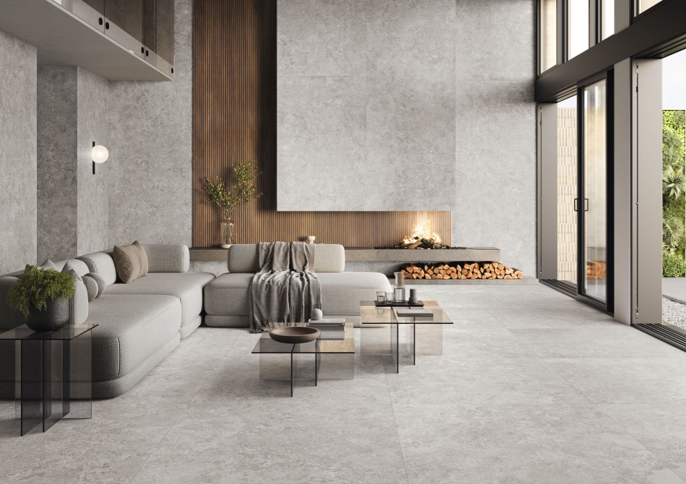 Velkoformátová dlaždice Baldocer Orion Grey 120 × 280 cm, tloušťka 6 mm