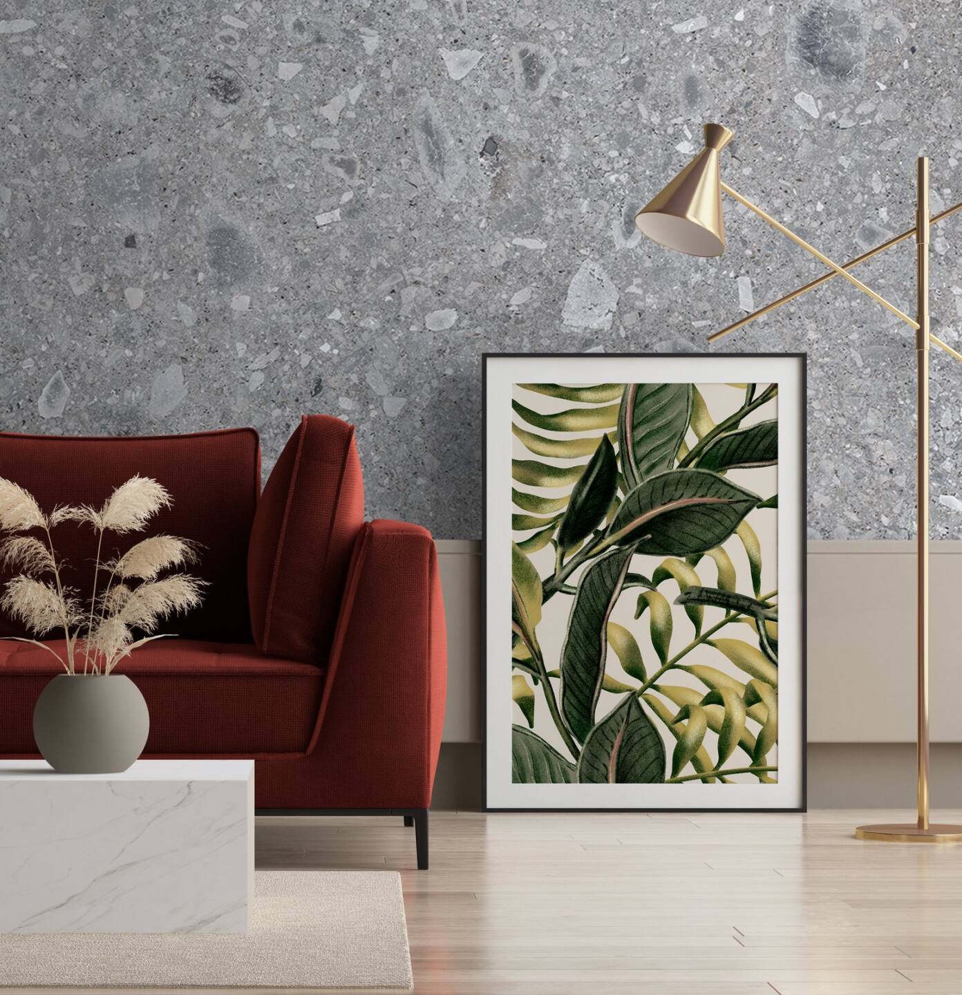 Velkoformátové keramické desky 320 x 160 cm Franko Ceppo šedé pro pracovní desky a obklady