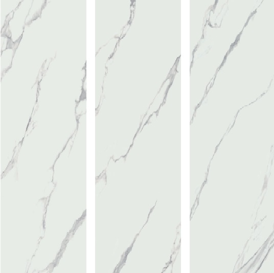 Velkoformátová dlaždice Alaplana Pune White 120 × 280 cm, tloušťka 6 mm