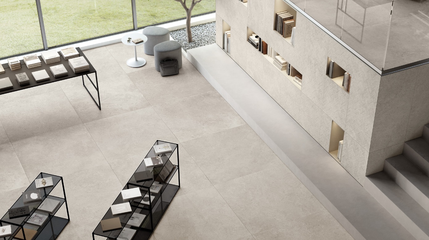 Velkoformátová dlaždice Mirage ReStone RS01 Dune 120 × 278 cm, tloušťka 6 mm